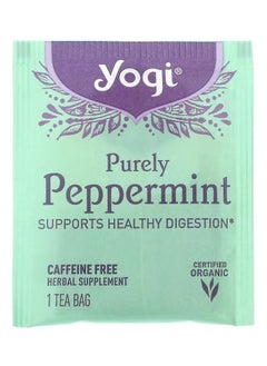 Yogi Tea Purely Peppermint Caffeine Free16 Tea Bags 24 g  - Image 2