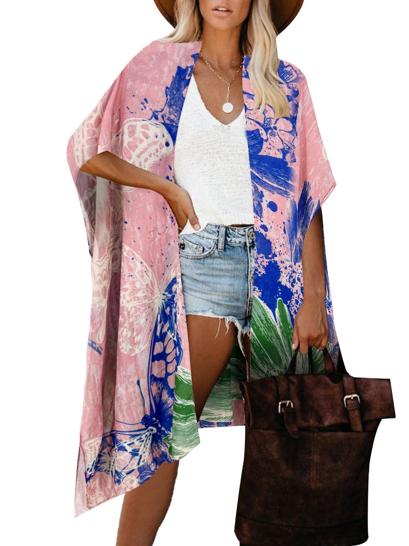 Breezy Lane Kimonos for Women Swimsuit Coverups Beach Cover Up Swimwear Cardigan Summer - Image 1