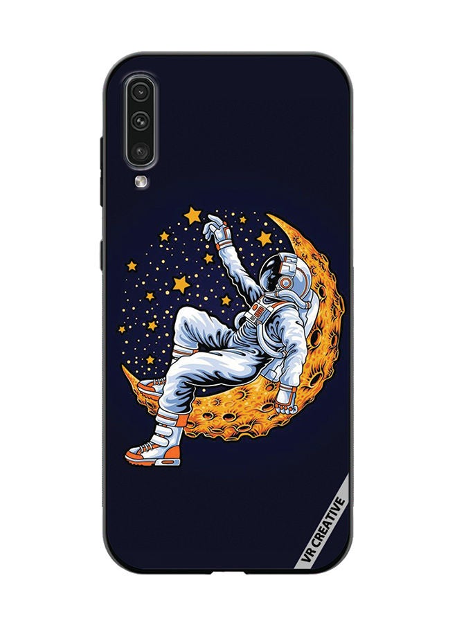 VR CREATIVE Protective Case Cover For Samsung Galaxy A50/A50s Astranaut4 Design Multicolour - Image 1