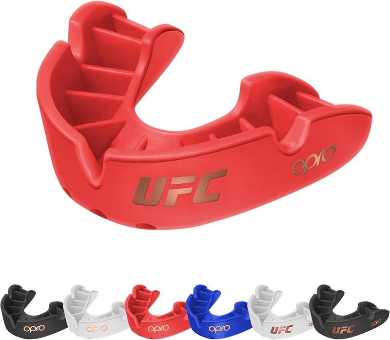 OPRO Bronze Level Adult and Kids Sports Mouthguard with Case and Fitting Device - Image 1