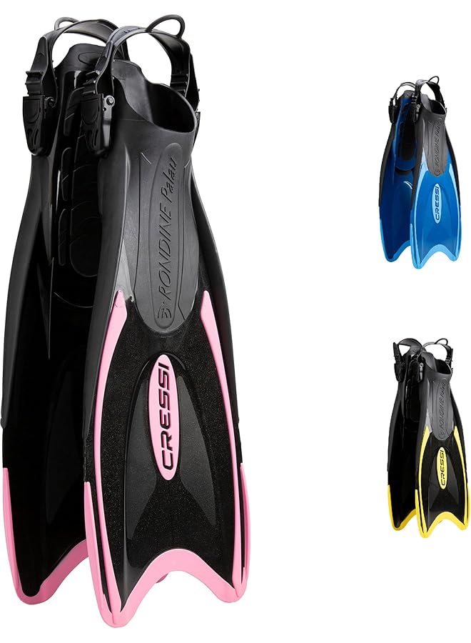 Cressi Palau Light Weight Travel Snorkeling Swim Fins - Image 1