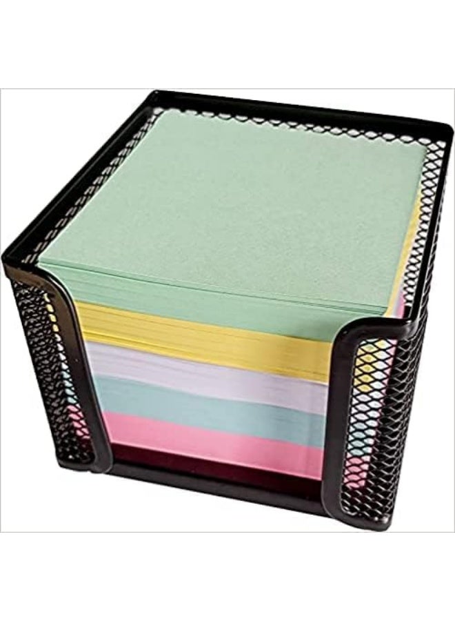 All-in-one metal desk organizer set for papers, pens, and notes - 5 pieces - Image 4