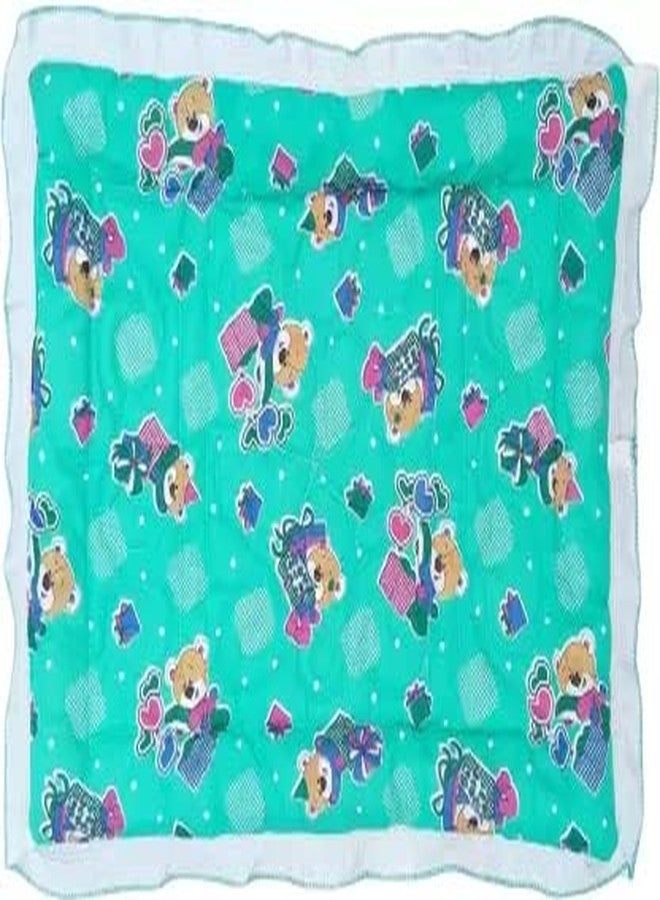 Fashtastic Newborn Baby Lacy Muslin Godari, Swaddle Bed, Baby Bedding (Multicolour)(0-6 Months)(Pack of-3) (60 x 45 Centimeter (Pack of: 3)) - Image 3