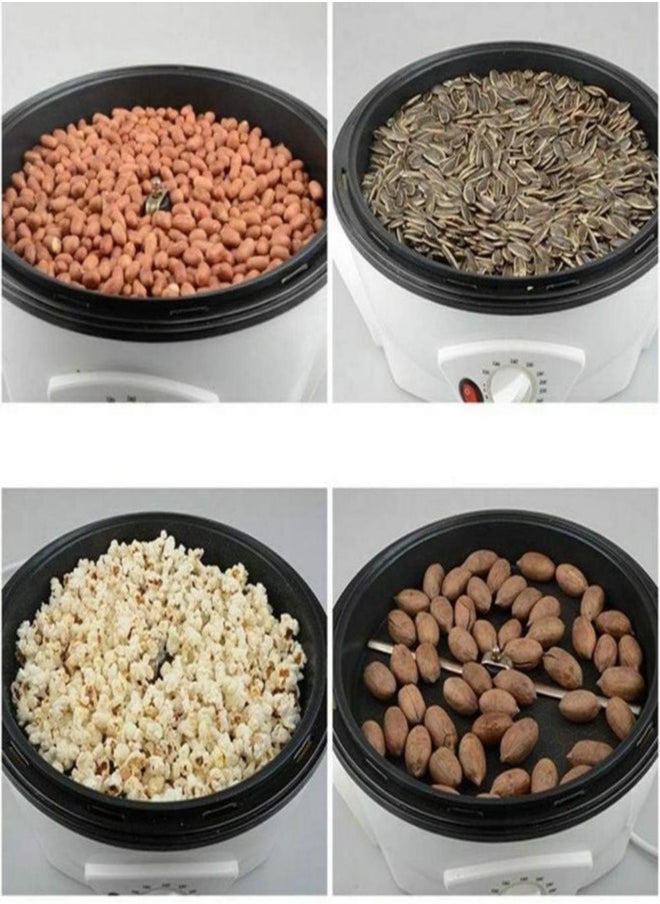 Generic Coffee Roaster Stainless Steel Electric Coffee Beans Roasting Machine Peanut Baking Machine  - Image 3