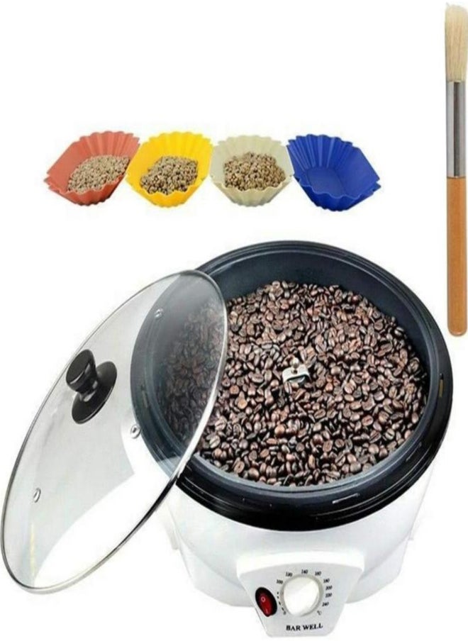Generic Coffee Roaster Stainless Steel Electric Coffee Beans Roasting Machine Peanut Baking Machine  - Image 5