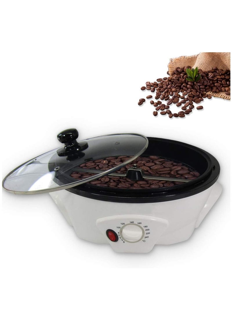 Generic Coffee Roaster Stainless Steel Electric Coffee Beans Roasting Machine Peanut Baking Machine  - Image 1