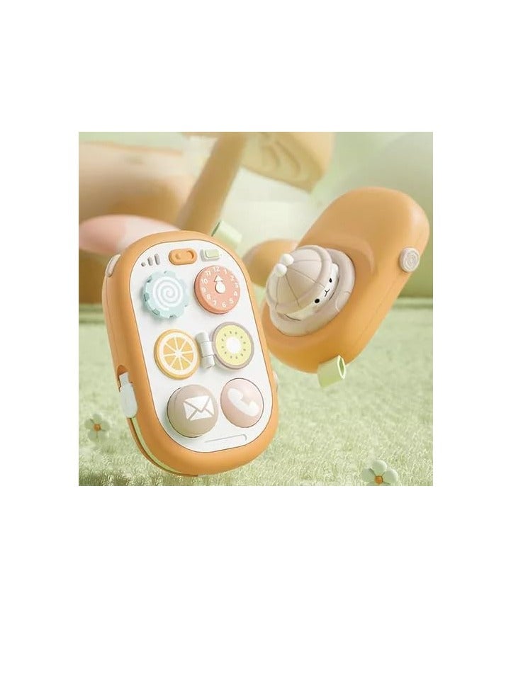 NIBEMINENT Children's educational simulation busy mobile phone toys infant Montessori early education fun camera ball  - Image 5