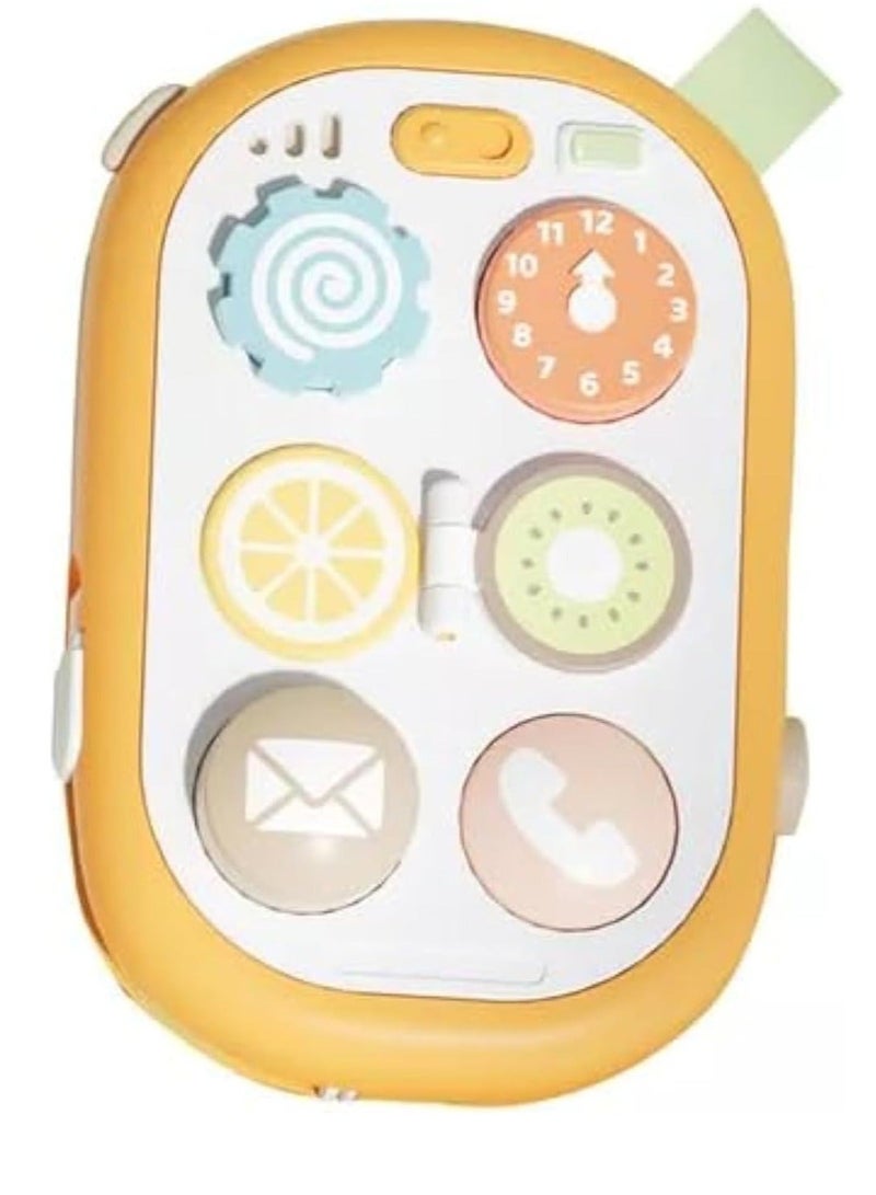 NIBEMINENT Children's educational simulation busy mobile phone toys infant Montessori early education fun camera ball  - Image 1