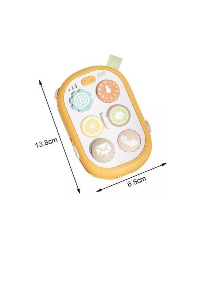 NIBEMINENT Children's educational simulation busy mobile phone toys infant Montessori early education fun camera ball  - Image 2