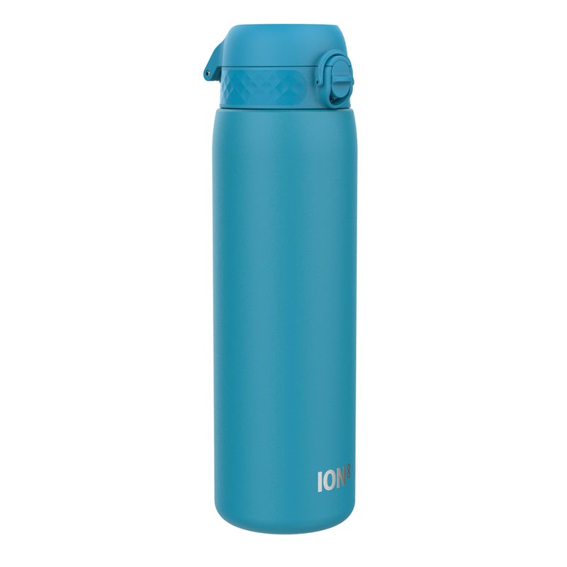 Ion8 Vacuum Insulated Stainless Steel 1 Litre Water Bottle 920 ml31 oz Leak Proof Easy to Open Secure Lock Dishwasher Safe Carry Handle Scratch Resistant Ideal for Sports and Yoga Blue - Image 2