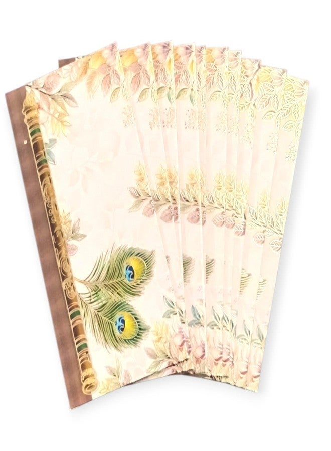 KOOGLY Radha Krishna Envelope for Wedding And Baby Shower Money and Shagun Envelopes for Wedding,Birthday,Gifting Envelope| For Birthdays and Functions | (30) - Image 1