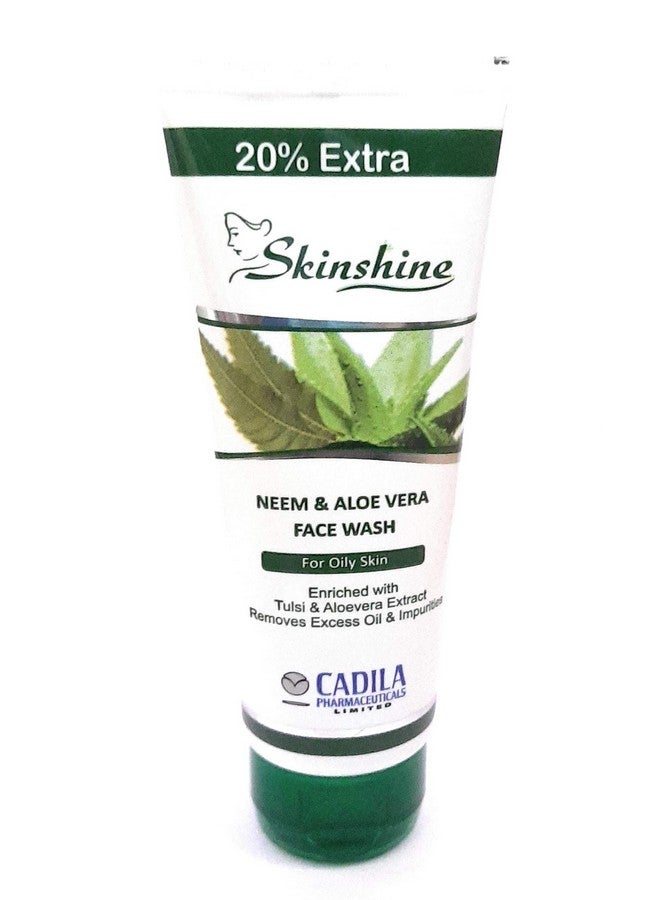 CADILA Skinshine (Neem and Aloe vera) Face wash 60 ml |Pack of 3 - Image 1