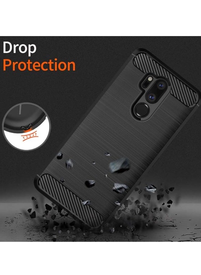 LG G7 Plus ThinQ Phone Case, Soft Feel Full Protection Scratch Resistant & Fingerprint + Scratch Resistant Phone Case for LG G7 Plus ThinQ