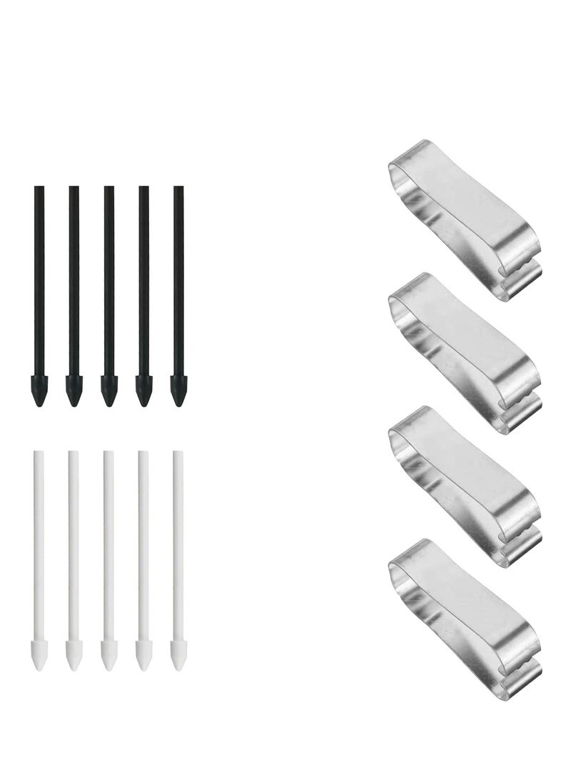 SYOSI - 10 PCS Marker Pen Tips Replacement fits for Remarkable 2 Maker Stylus Pen Ballpoint Smooth Note Taking Fine Backup Nibs - Image 1