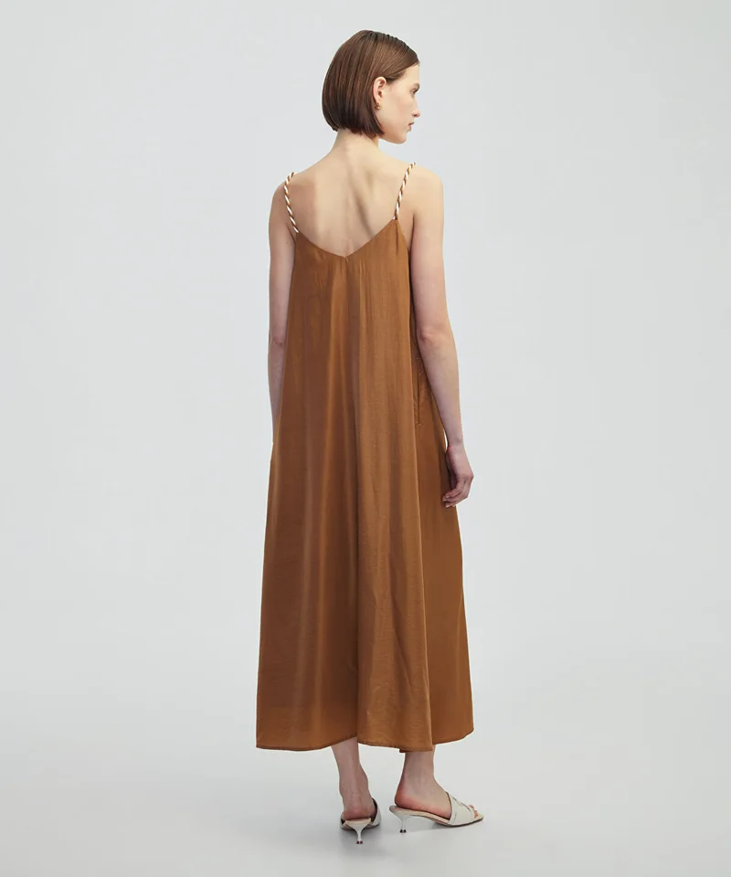 Ipekyol  Contrast Strap Dress for Women | Best Price UAE