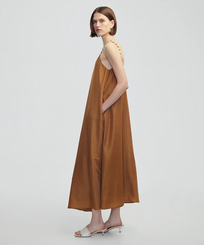 Ipekyol  Contrast Strap Dress for Women | Best Price UAE