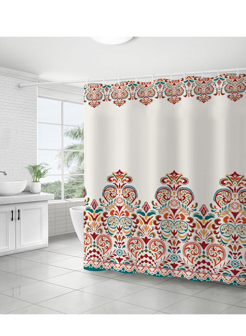 البكاء زهرة دش ستارة-نسيج الزهور كرم الطباعة تصميم ستارة دش مجموعات - Image 2