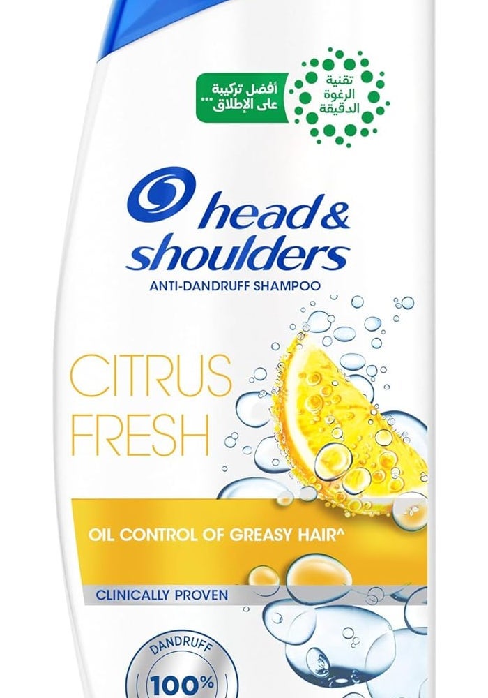 Head & Shoulders Citrus Fresh Anti-Dandruff Shampoo 350ml - Image 1
