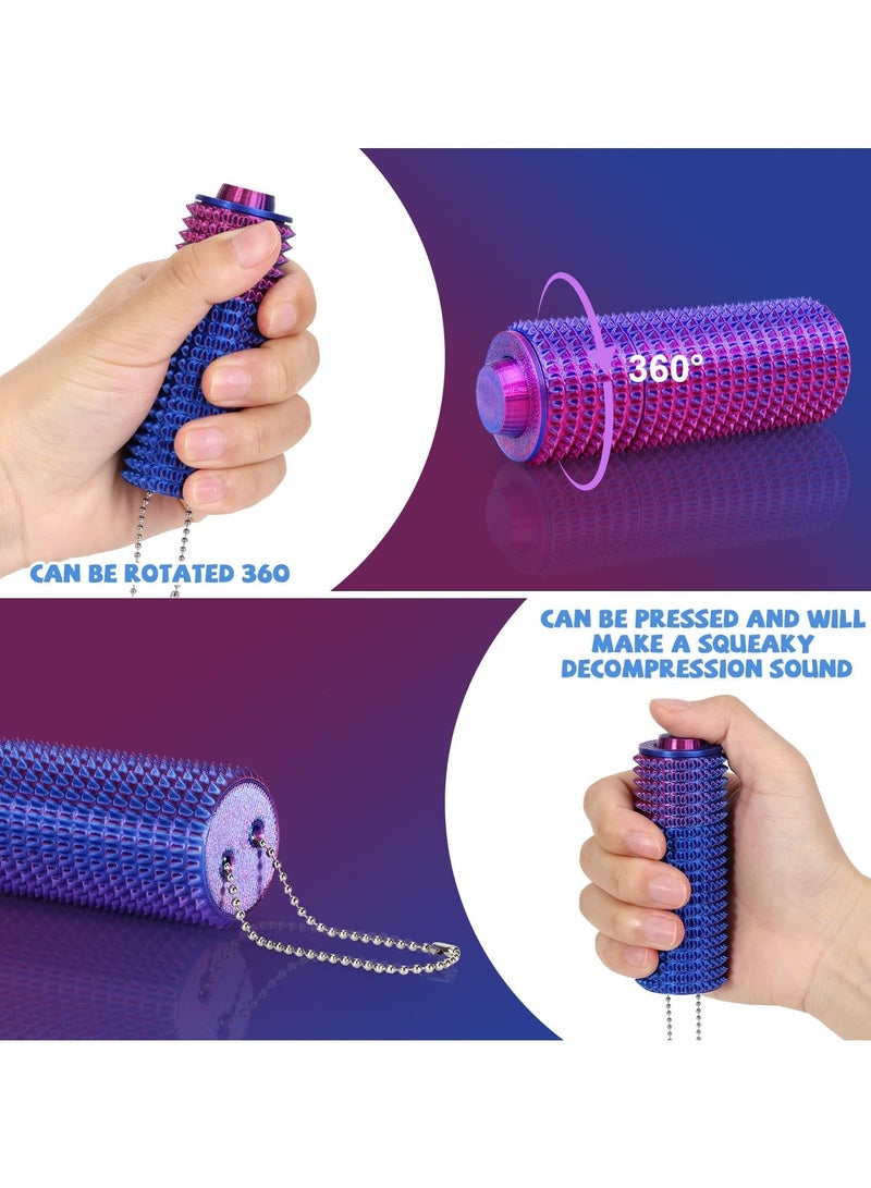 general Little Ouchies Fidget, 3-Piece Pocket Fidget Set, Spiky Grippie Stimulation Keychain, Ventilated Key Pendant for Anxiety Relief, Pain and Restlessness - Image 5