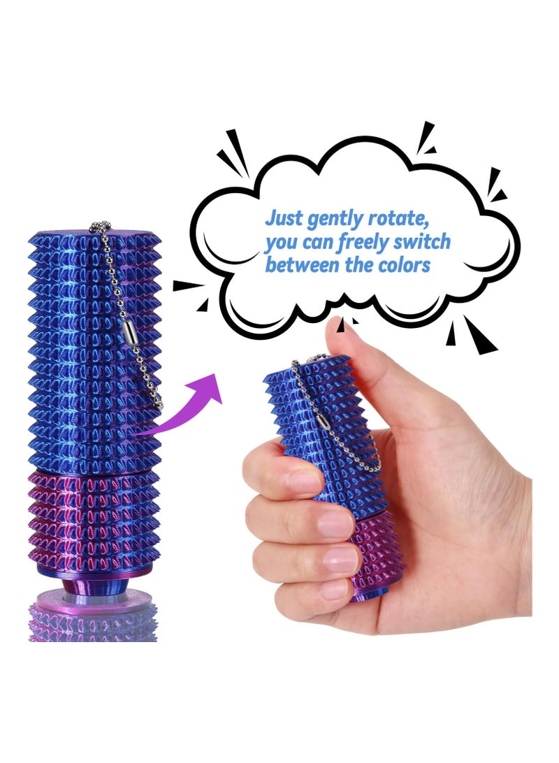 general Little Ouchies Fidget, 3-Piece Pocket Fidget Set, Spiky Grippie Stimulation Keychain, Ventilated Key Pendant for Anxiety Relief, Pain and Restlessness - Image 4
