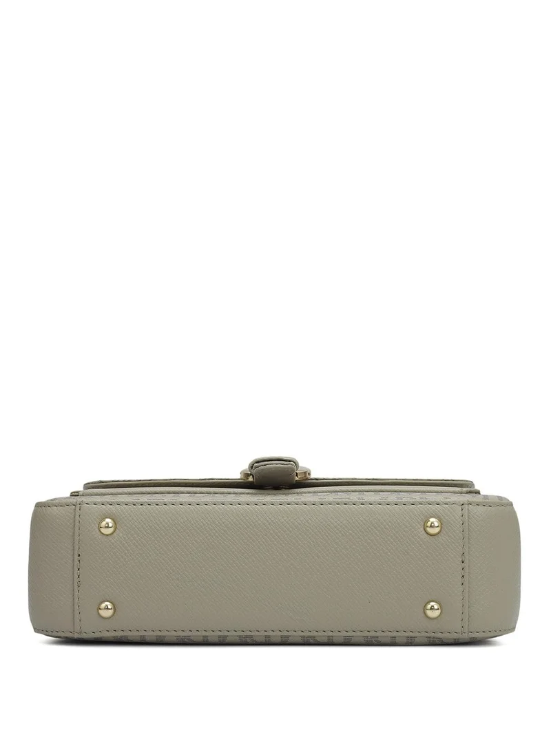 Da Milano  Genuine Leather Grey Sling Bag for Women | Best Price UAE