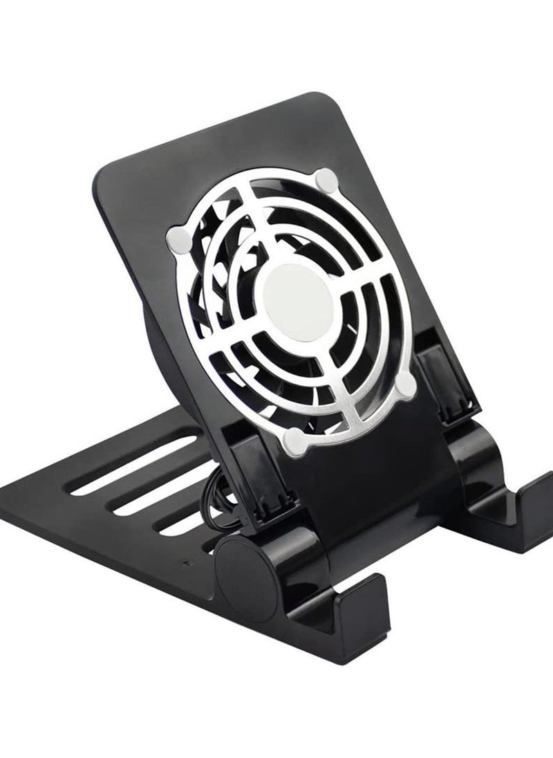 SYOSI - Adjustable Angle Lazy Desktop Stand Cooling Pad For Ipad Samsung Iphone Smartphone Phone Fan Portable Cell Cooler Radiator Tablet Holder - Image 1