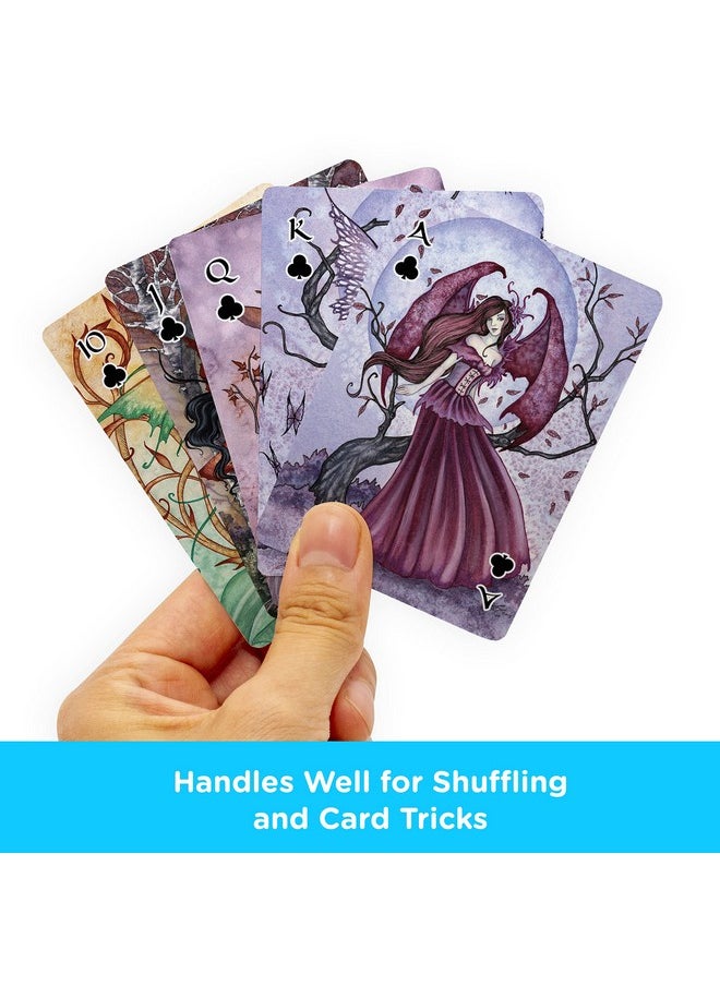 Aquarius - Amy Brown Faeries Playing Cards  - Image 4