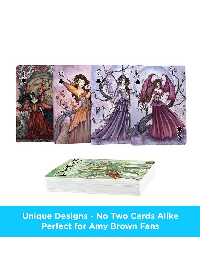 Aquarius - Amy Brown Faeries Playing Cards  - Image 3
