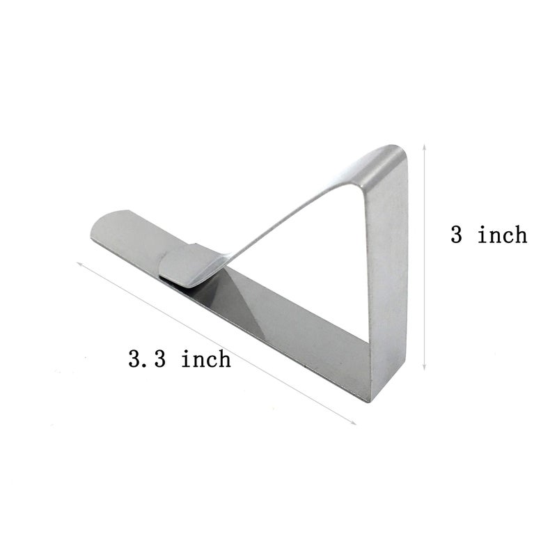 Latomex Tablecloth Clips, Set of 12 Extra Large Table Cover Cloth Clamps for Home Party & Picnic(Up to 2.7") - Image 4