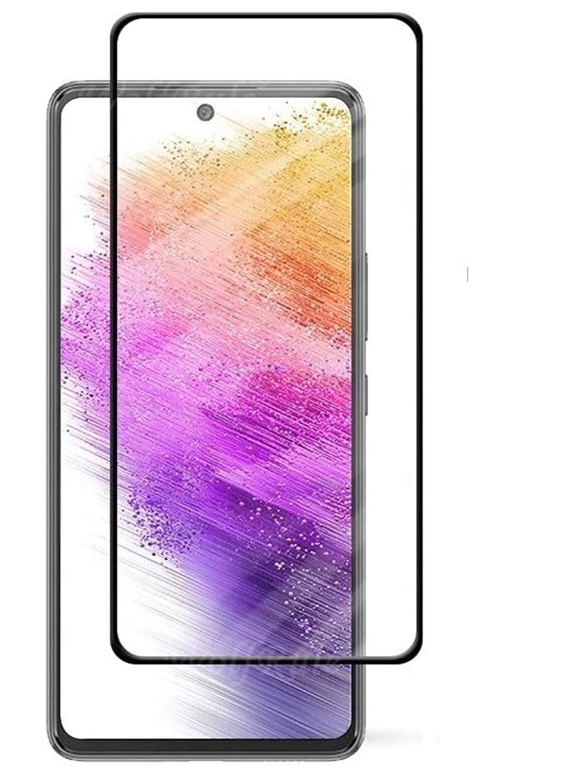 Raxoom Glass for Sam Galaxy A73 5G / M52 5G / A71 / M51 / S10 Lite/Note 10 Lite Screen Protector Glass Full Glue Edge-to-Edge Protector Easy Installation - Image 1