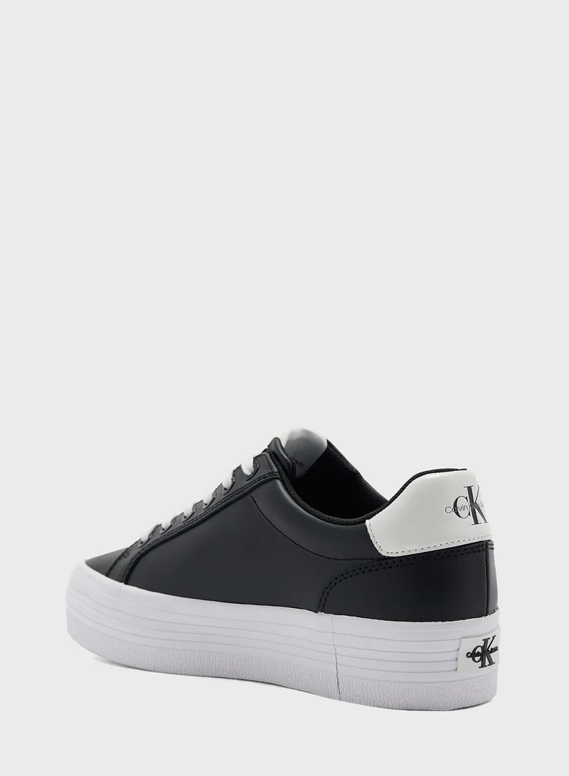 Calvin Klein Jeans Lace Up Low Top Sneakers