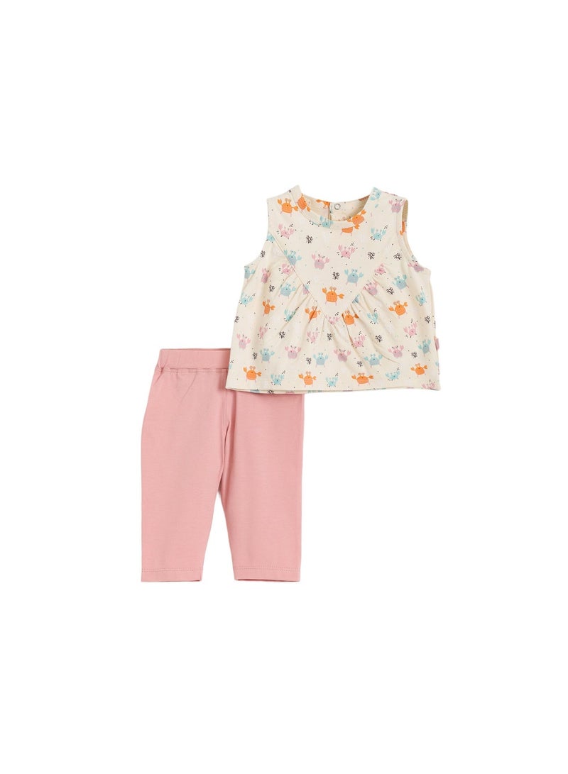 Junior Baby Girls Pyjama Set - Image 1