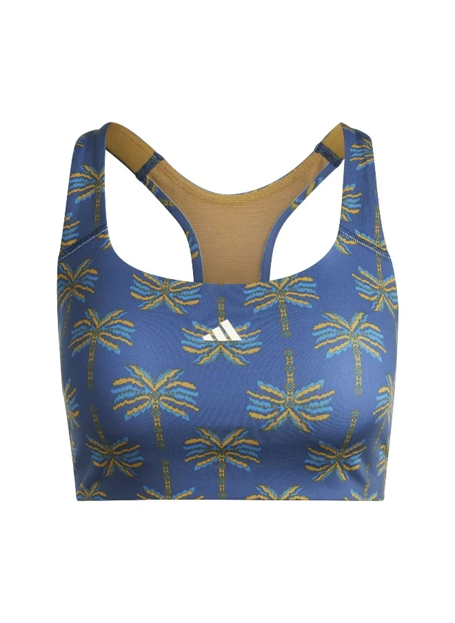 Adidas adidas Farm Bra Blue Training Bra 2XSB