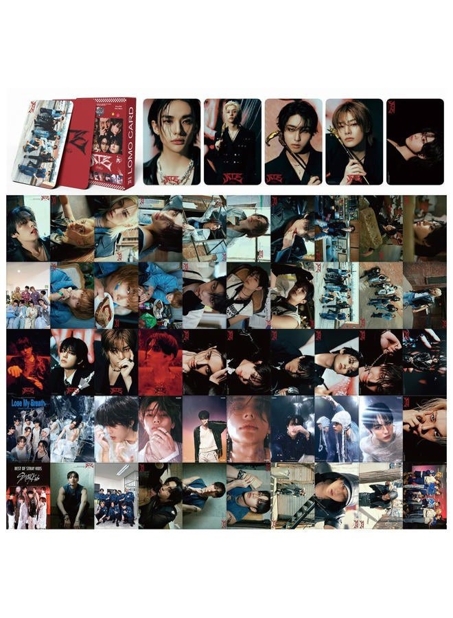 KPOPBP بطاقات صور ستراي كيدز ATE 55 لحزمة KPOP هدية لألبوم SKZ للأولاد والبنات - Image 2