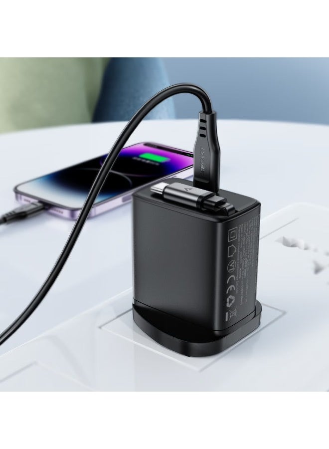AceFast Fast Charge Wall Charger A137 PD30W GaN (2xUSB-C) UK - Image 4