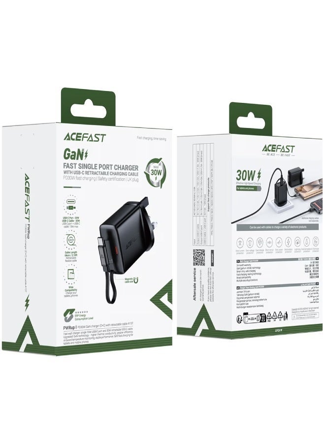 AceFast Fast Charge Wall Charger A137 PD30W GaN (2xUSB-C) UK - Image 5