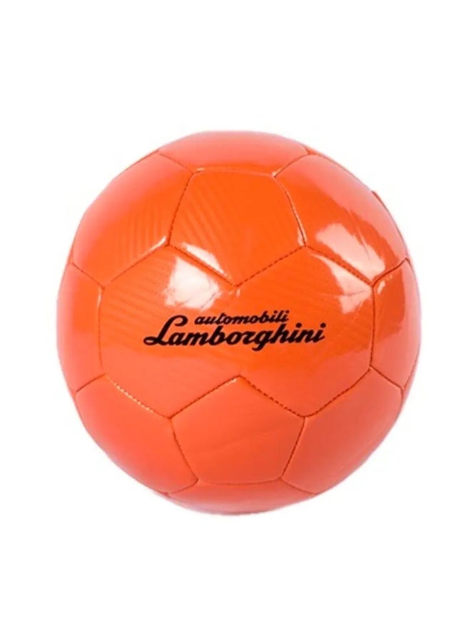 Lamborghini Machine Sewing PVC Soccer Ball (Size 5, Orange) - Image 2