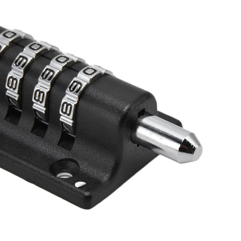 bosig bosig Combination Locking Bolt Keyless Security Recodeable Combination Locking Bolt for Storage Cabinets for Shoe Racks for Mailboxes  - Image 4