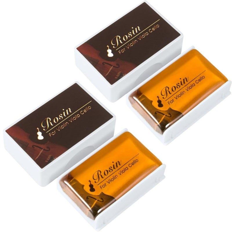 Mocking Bird TECHBLAZE Violin Rosin Viola Rosin for Violin Bow, Light Low Dust Rosin, Violin Music Instrument Accessories (4) - Image 1