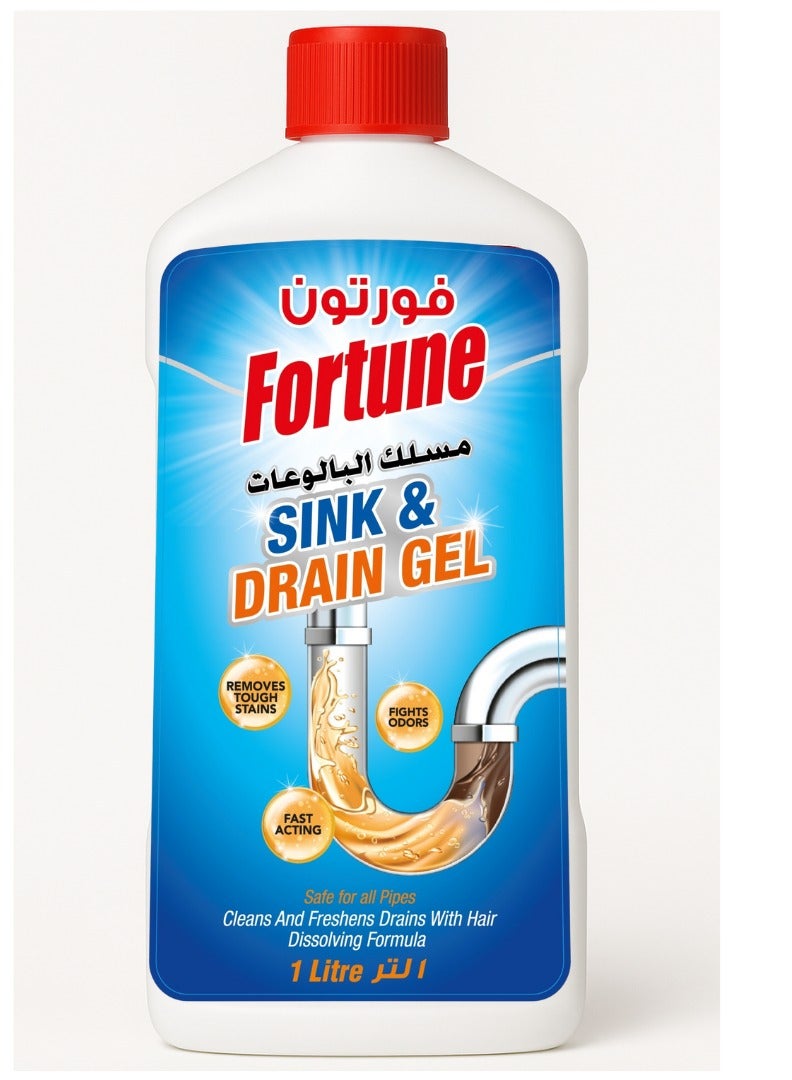 Fortune Drain Gel For Sink And Drain 1 Litre