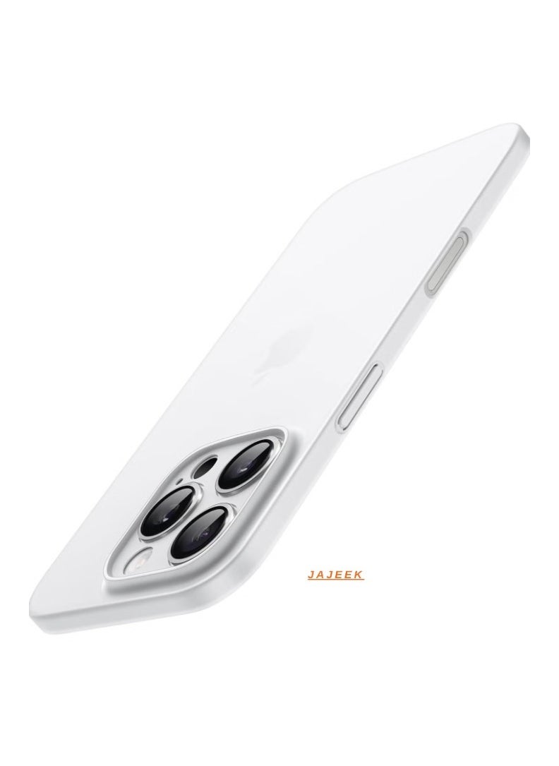 BGM Ultra-Slim 0.35mm Case for iPhone 16 Pro Max (6.9 Inch) – Lightweight Matte Finish, Full Camera Lens Protection, Minimalist Hard Cover, Sleek & Durable Design, Perfect Fit for Everyday Protection 