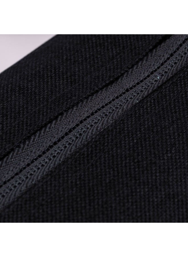 Etrain BG11 Laptop Shoulder Bag fits up to 15.6 Inch Made by High Quality Nylon Material with Zipper Puller - BLACK - Image 5