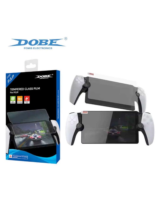 Dobe TP5-3576 Anti-Scratch HD Transparent Glass Film For PS5 Portal Screen - Image 1