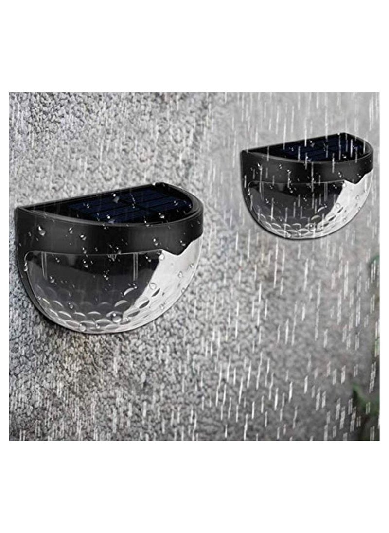 NIBEMINENT Solar Pathway Lights Outdoor Garden Metal Led Landscape Lantern for Walkway Path Lawn Patio Waterproof  - Image 3