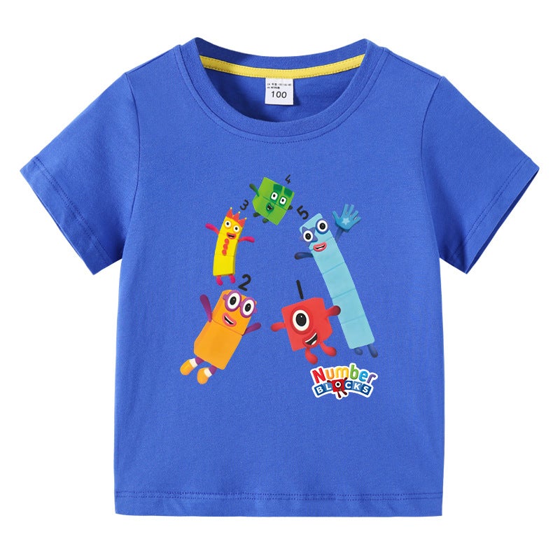 2023 New Children'S Wear Korean Style Children'S Summer Short-Sleeved T-Shirt Boys And Girls Baby Half-Sleeved T-Shirt Top Cotton - Image 2