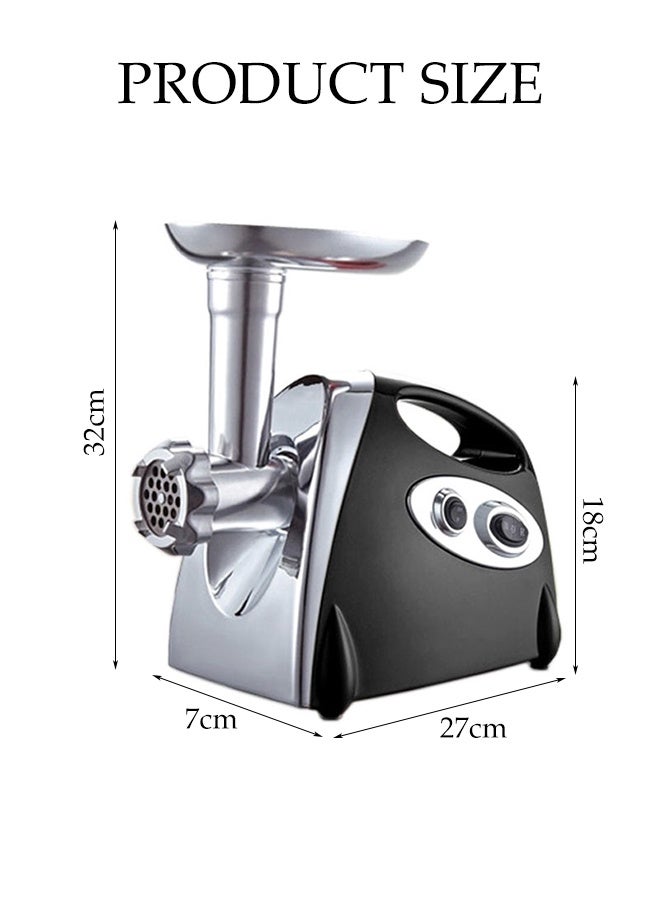 DUNISO Electric Meat Grinder，Multi Functional Meat Sausage Grinder， Household Use，Easy to Clean，for Fast Grinding, Grinding Meat, Fish, Vegetable, Sausage Maker  - Image 2