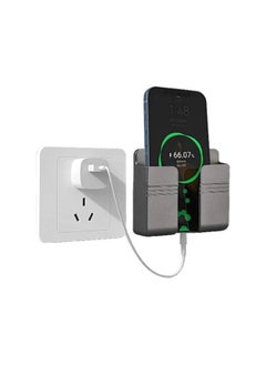Generic Wall Mount Phone Holder, Phone Stand with Self Adhesive. Phone Holder for Shower, Charging and RV for iPhone and Android (BLACK)  - Image 4