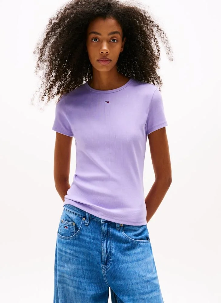 تومي جينز Logo Crew Neck T-Shirt