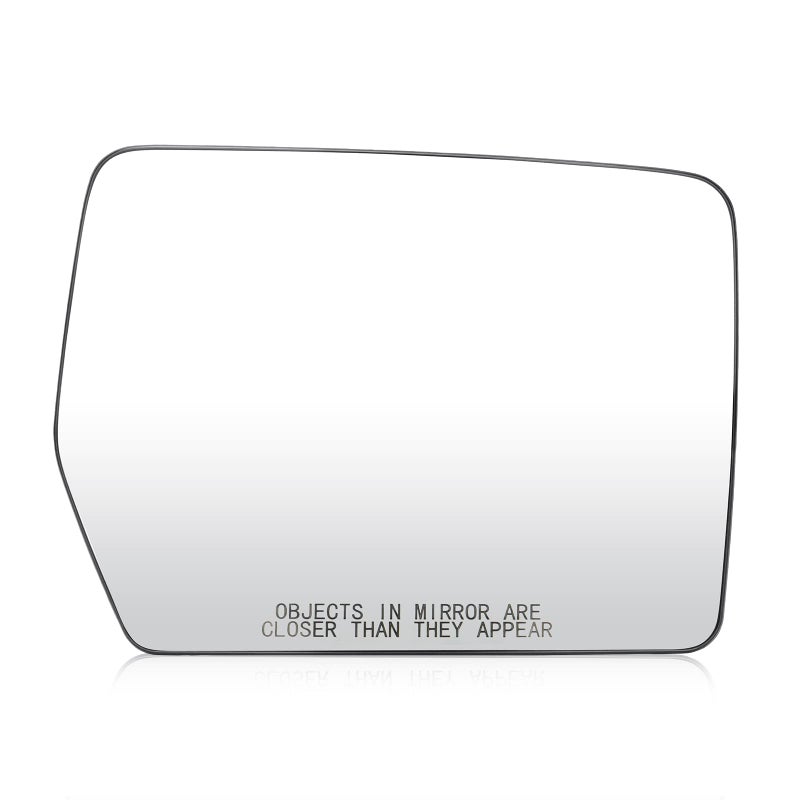 Right Passenger Side View Heated Mirror Glass for Ford F150 2011 2012 2013 2014 Replace 4L3Z17K707DA