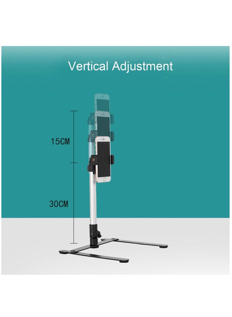 Arabest Adjustable Cell Phone Stand, Overhead Phone Mount, Camera Video Table Top Light Weight Holder for Recording Videos, Photography, Teaching Online Live Broadcast - Image 5